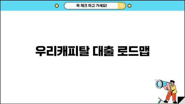 우리캐피탈 대출 로드맵