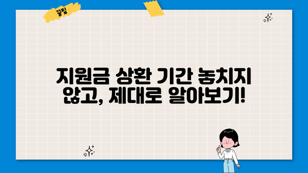 근로복지공단 장애인 의료비 지원금 상환 기간| 자세히 알아보기 | 장애인, 의료비 지원, 상환, 기간, 안내