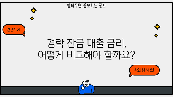 경락잔금대출 금리 & 한도, 미리 알아보고 성공적인 매매 준비하세요 | 부동산, 경매, 잔금 대출