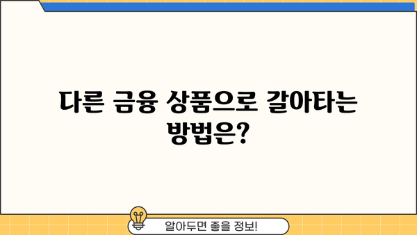 대출 만기연장 거부 당했을 때, 내가 할 수 있는 모든 것 | 대출, 연장, 거부, 해결책, 정보