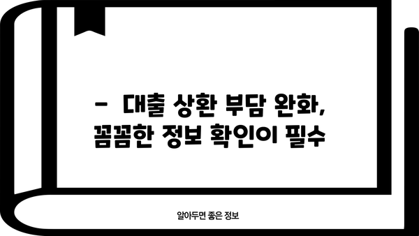 소상공인을 위한 정책자금 대환대출 탕감 완벽 가이드 | 대출 상환 부담 완화, 꼼꼼한 정보 확인