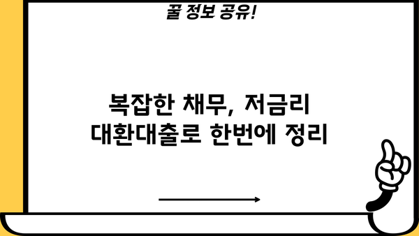 직장인 채무통합, 안심지원센터 & 저금리 대환대출로 해결하세요! | 1차 상담부터 대출까지