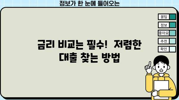 신용카드 현금서비스 대환대출, 꼼꼼히 따져보세요! | 부채 관리, 금리 비교, 주의 사항