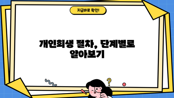 개인회생 절차 완벽 가이드| 신청부터 면책까지 | 파산, 채무, 법률, 변호사, 빚 탕감