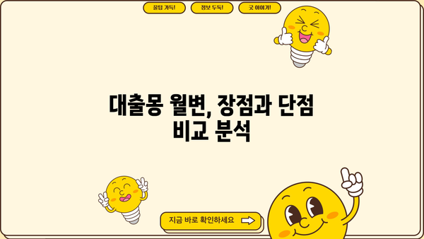 대출몽 월변 후기| 솔직한 경험담과 주의사항 | 대출, 월변, 후기, 경험, 주의