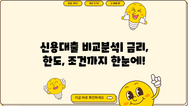 1금융 마이너스통장 대출 쉬운곳 TOP 5| 신용대출 비교 & 최신 정보 | 금리, 한도, 조건 비교