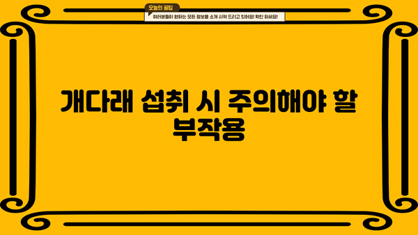 통풍 완화에 도움이 될까? 개다래 효능과 부작용, 꼼꼼히 알아보세요! | 통풍, 개다래, 효능, 부작용, 건강 정보