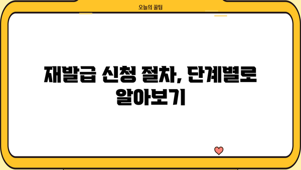 개인사업자등록증 재발급 신청 방법| 상세 가이드 | 사업자등록증, 재발급, 신청절차, 필요서류, 온라인 신청