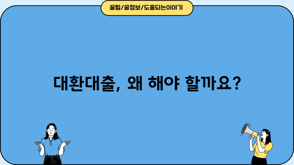 대환대출 쉽게 비교하고, 저금리 & 한도 높은 곳 찾기 | 똑똑한 대환대출 가이드