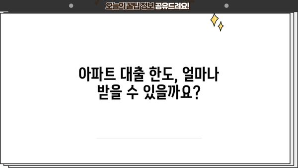 아파트 대출 한도 조회부터 DSR, 금리 적용까지! 내 집 마련, 스트레스 없이 알아보기 | 아파트 대출, 한도 계산, DSR, 금리, 서류, 조건