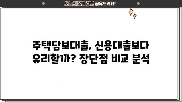 긴급생활자금 마련, 신용·소득 상관없이 주택담보대출 가능할까요? | 주택담보대출, 긴급자금, 비상금, 신용대출, 소득 낮은 분들