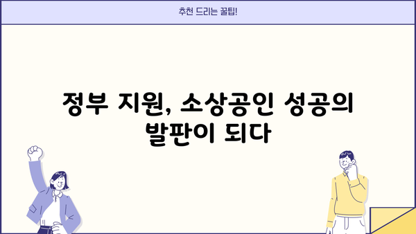 2024년 소상공인 지원사업 총정리| 분야별 지원금 & 신청 방법 | 소상공인, 지원금, 사업, 신청, 정부 지원