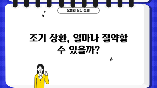 대출 미리 상환, 이렇게 하면 똑똑하게 성공할 수 있다! | 대출 상환, 조기 상환, 금리 절약, 재테크